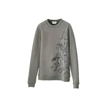 HERMES FW22 Sweatshirt Men's Gray