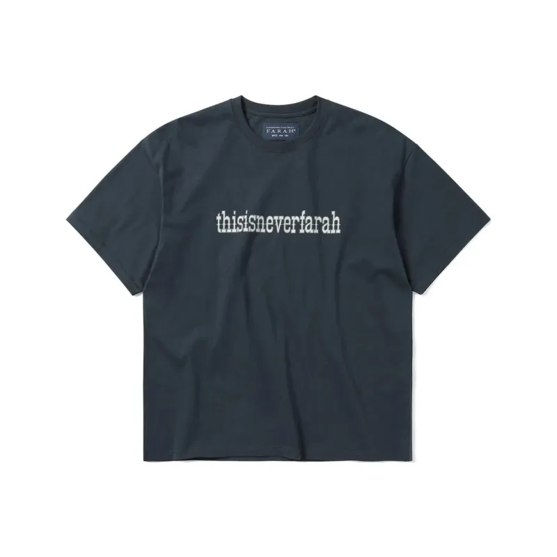 Thisisneverthat x FARAH T-Shirt Unisex Navy-0