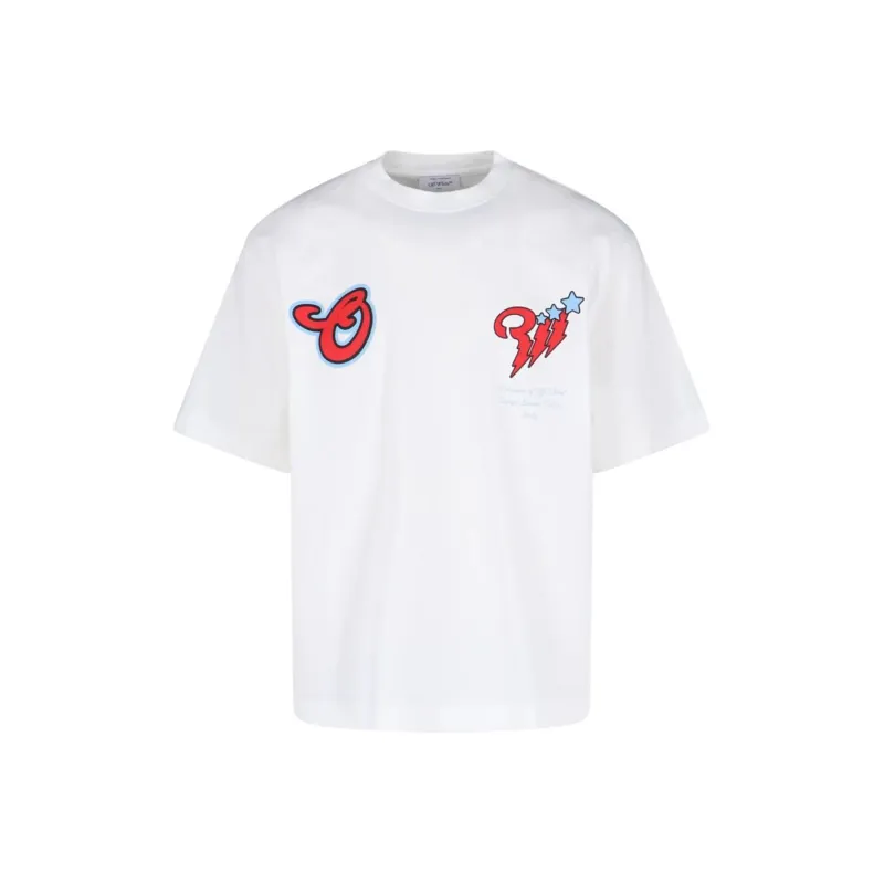OFF-WHITE Scorpio Skate Short-Sleeve Tee -0