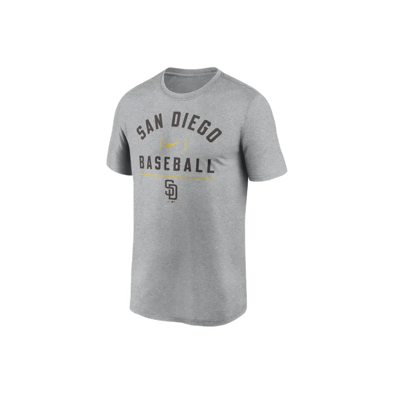 Nike T-Shirt Men's Gray San Diego Padres-0