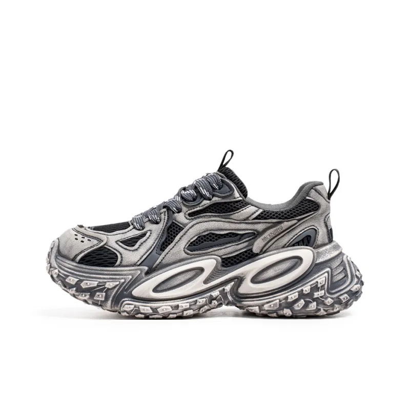 HACKBUTEER Low Top Chunky Sneakers Men's Box Included-7
