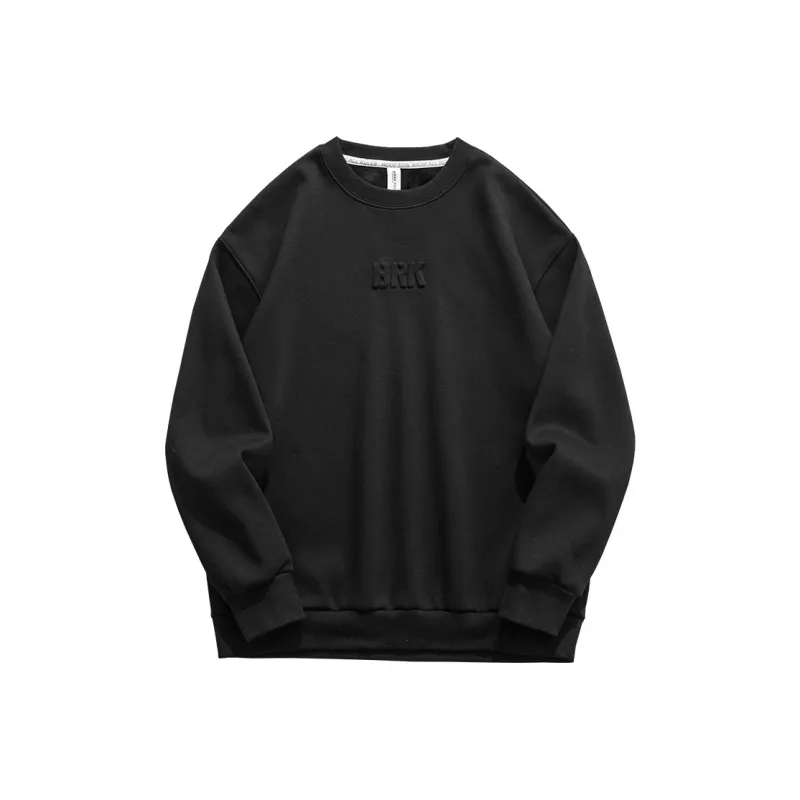 WOOD SOON Classic And Versatile Fashion Trend Outdoor Travel Heavyweight Sweatshirt Men's-3