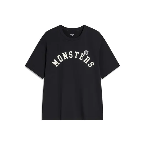 LiNing x DISHINIGUAISHOUDAXUE Disney T-Shirt Unisex Black