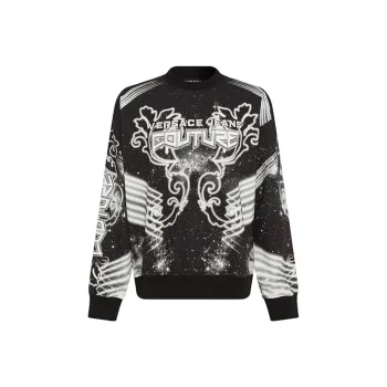 VERSACE JEANS COUTURE Space Couture Long sleeve Sweatshirt