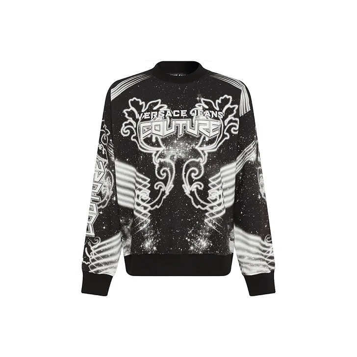 VERSACE JEANS COUTURE Space Couture Long sleeve Sweatshirt-0
