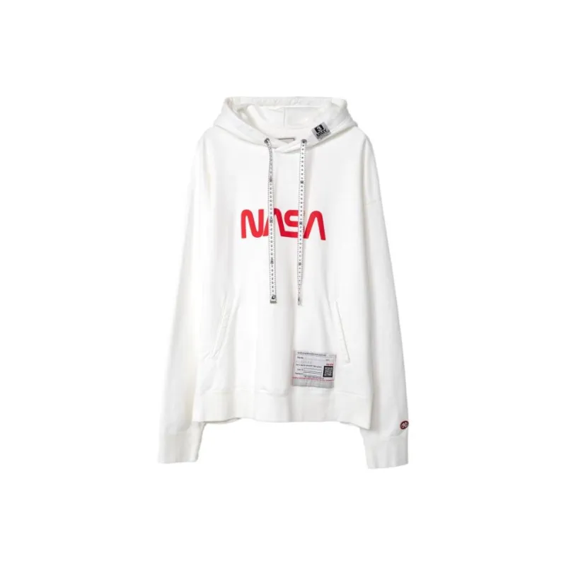 Maison Mihara Yasuhiro NASA-print Cotton Hoodie-0