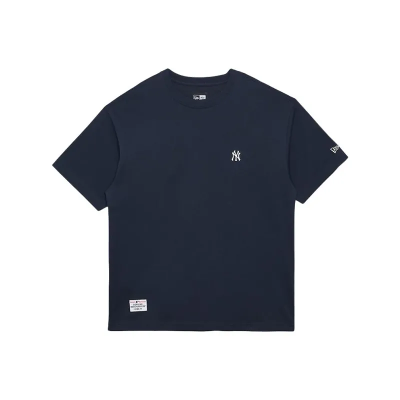 New Era FW24 T Shirt Unisex Navy Blue-0