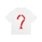 White-Red Print