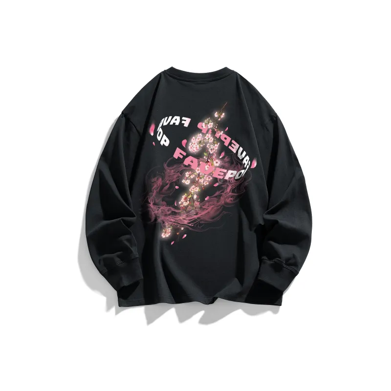 FAVEPOP Long Sleeved T Shirt Unisex-0