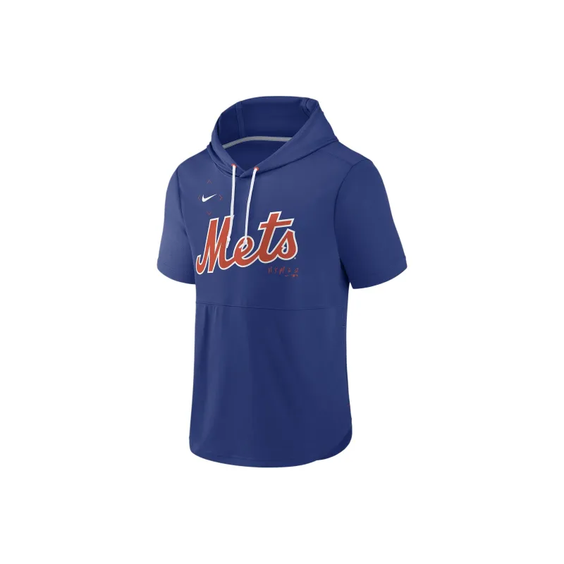 Nike Sleeve Pullover Hoodie Sweatshirt Men's Blue-0