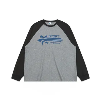 Crying Center Long Sleeved T Shirt Unisex