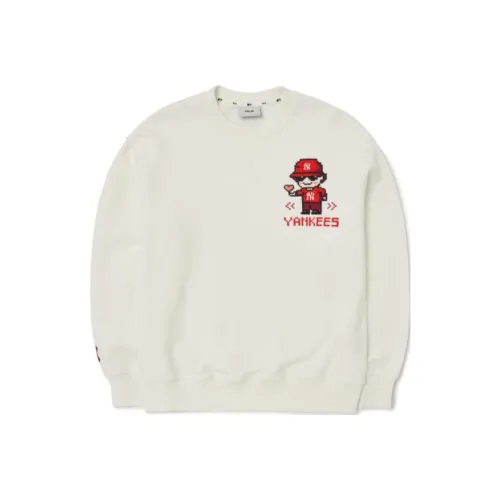 MLB Sweatshirts Men Ecru