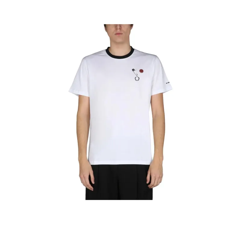 RAF SIMONS T Shirts Men White-0