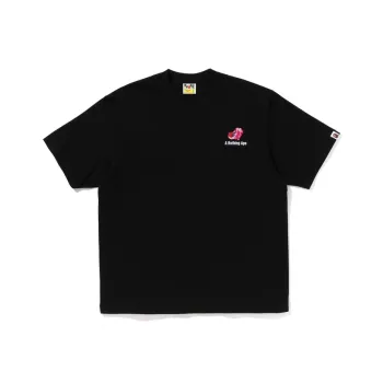 A BATHING APE Abc Camo Logo Relaxed Fit Tee