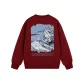 Crew Neck Burgundy