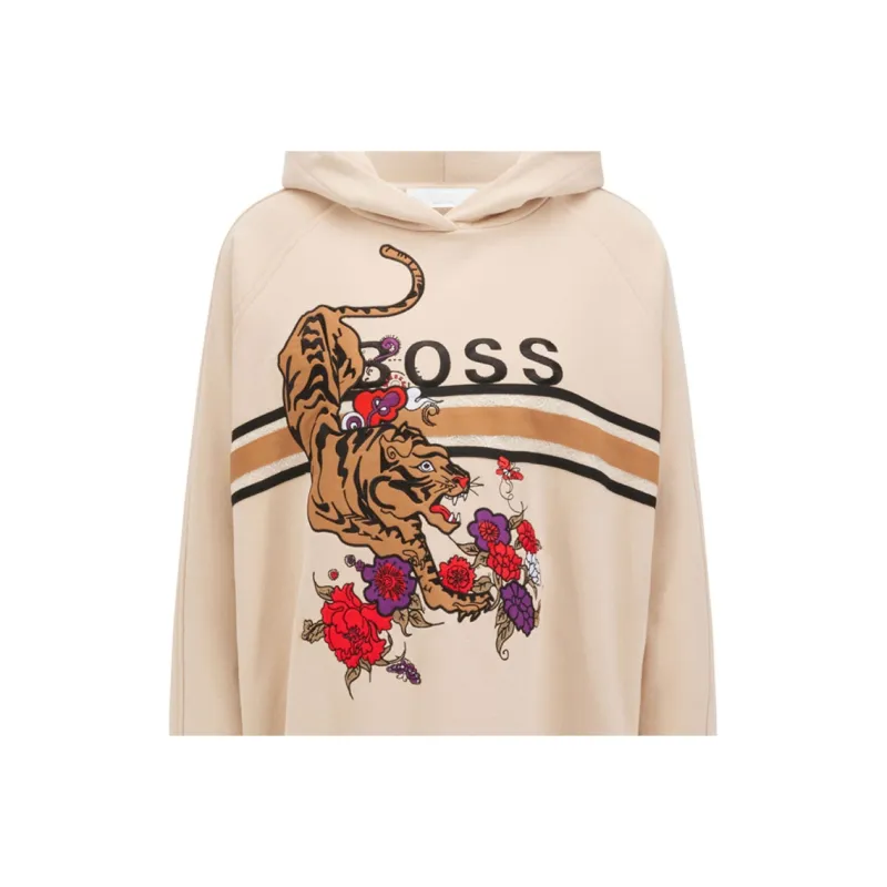 HUGO BOSS Sweatshirt Women's Ecru-3