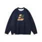 Fleece-Lined Navy Blue