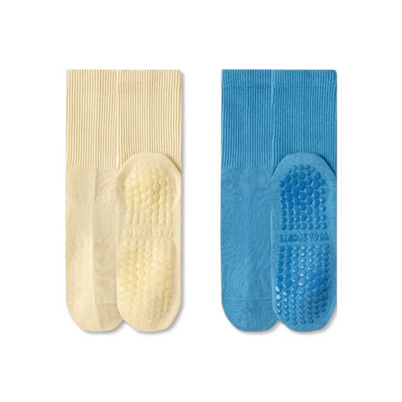 JIAZINI Mid Calf Socks Women's 2 Pack-36