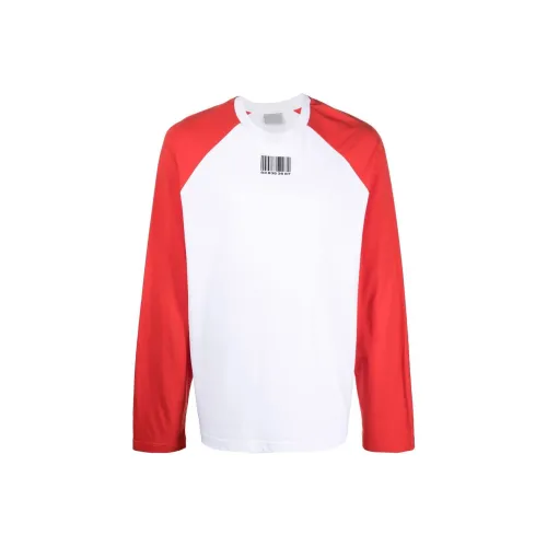 VTMNTS Sweatshirt Unisex Red & White