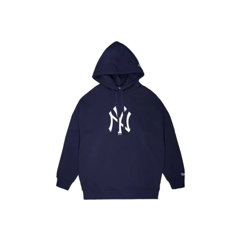 New Era Sweatshirts Unisex Navy Blue-0