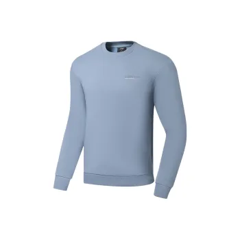 LiNing Fitness Series Sweatshirt Men's Soft Gray Blue