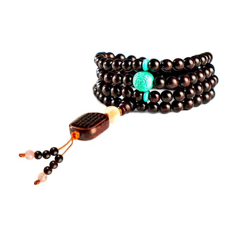 Tan Xin Pterocarpus Wooden Bracelets Women's-0