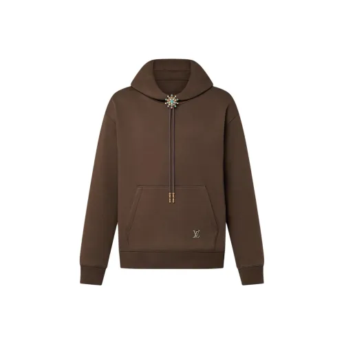 LOUIS VUITTON Embellished Cotton Hoodie