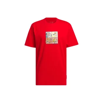 Adidas Free Shipping With AdiClub Lil Stripe Comic Graphic Tee