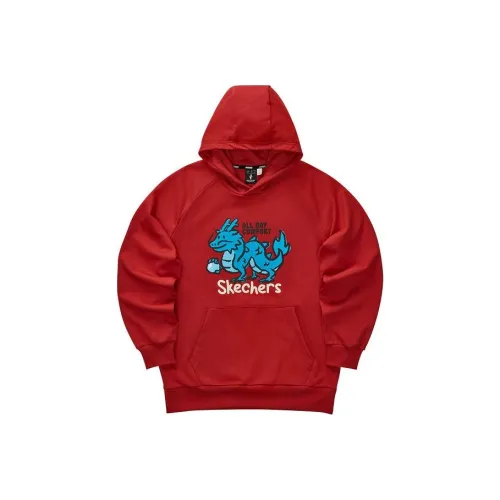 Skechers New Year Sweatshirt Men's Berry Red