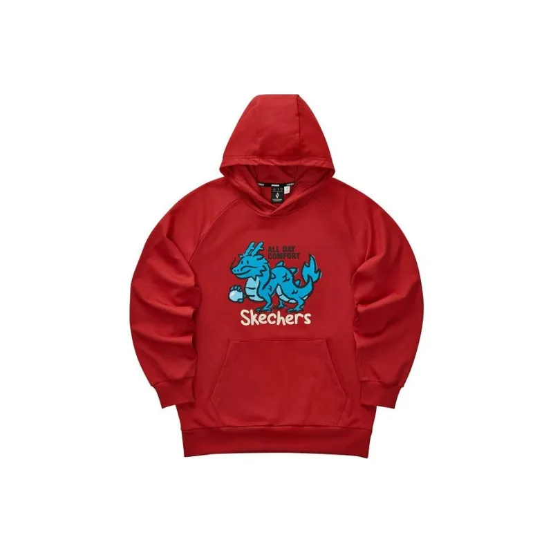Skechers New Year Sweatshirt Men's Berry Red-0