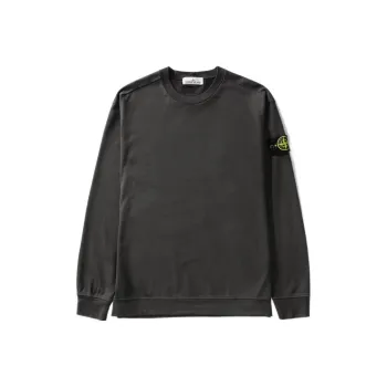 STONE ISLAND Sweatshirts Men Charcoal