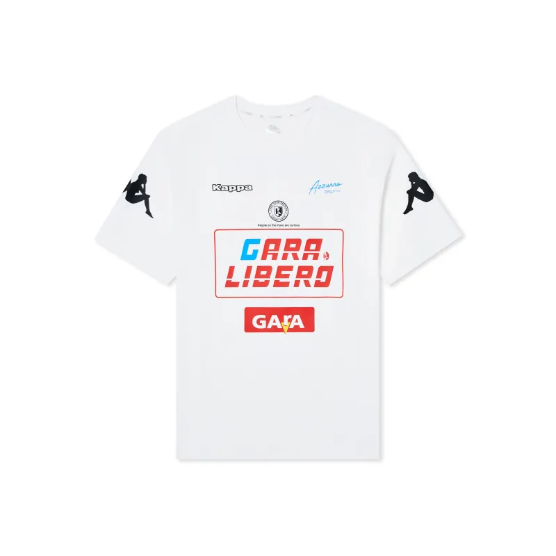 Kappa T-Shirt Men's Bleached White-0