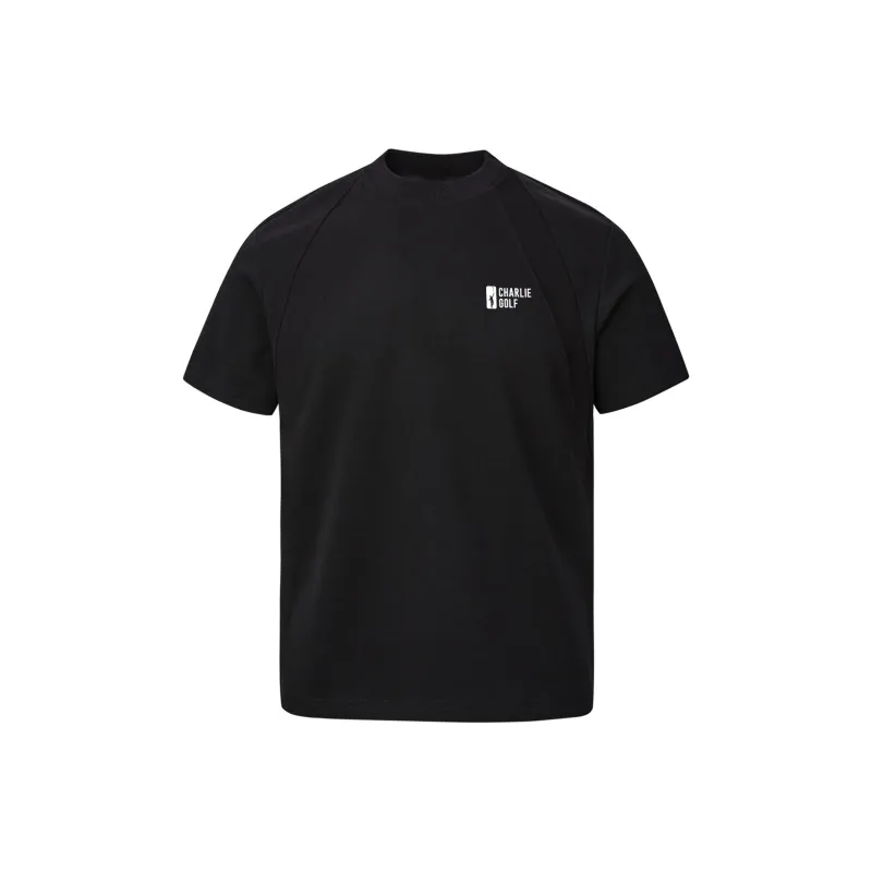 CHARLIE GOLF T Shirt Unisex Black-0