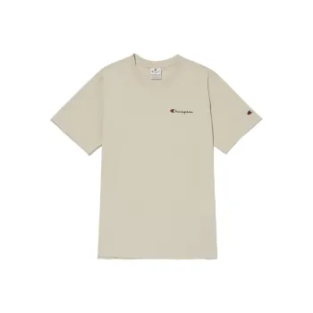 Champion T Shirts Unisex Beige