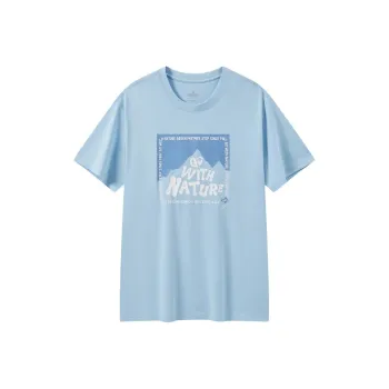 XTEP Vitality Series T Shirt Men's Azure Blue
