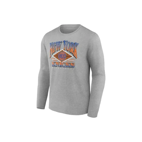 NBA New York Knicks Fanatics Power Phase Graphic T-Shirt Men's Gray