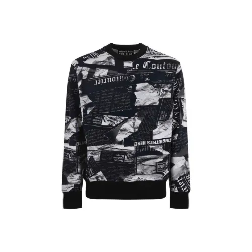 VERSACE JEANS Sweatshirt Men's Black