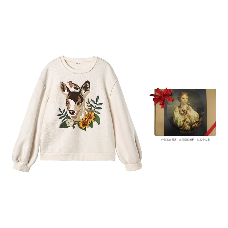 VALLEYOUTH Sweatshirt Unisex Beige-5