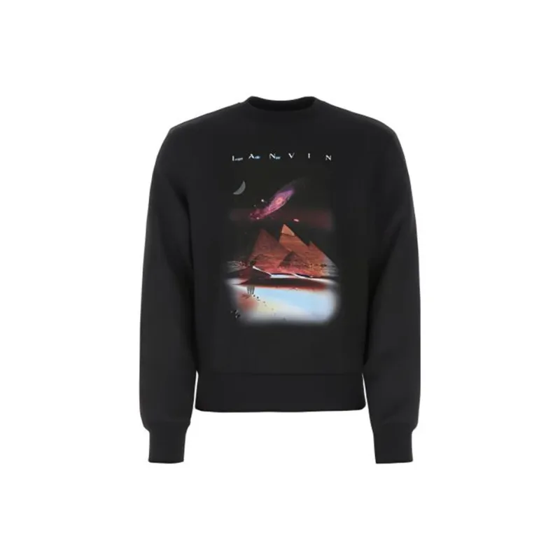 Lanvin FW22 Sweatshirt Men's Black-0