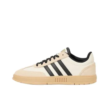 Adidas Neo Gradas Anti Slip Wear Resistant Low Top Skateboard Shoes Women's Beige