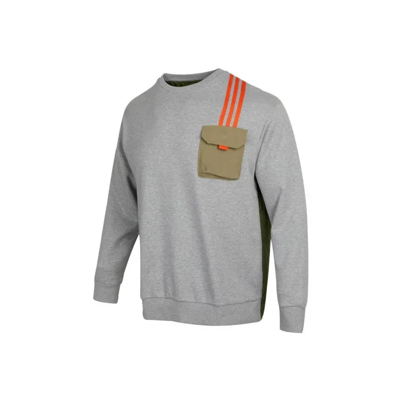 Adidas Neo Sweatshirts Men Gray-0
