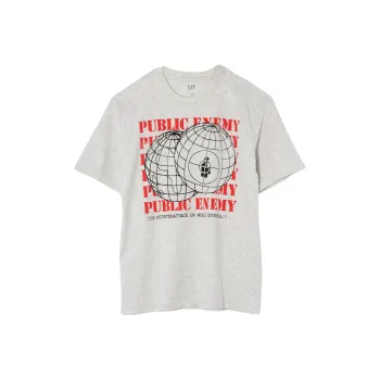 GAP Legendary Artist Series T-Shirts Unisex Gray