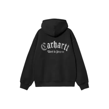 Carhartt WIP Logo Embroidered Drawstring Hoodie