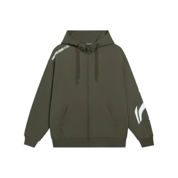 LiNing Sports Life Collection Sweatshirt Unisex Dark Olive Green