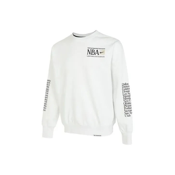 Nike As N31 Mnk Df Std Issue Crew Sweatshirt Men's White-0