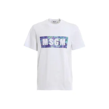 MSGM T Shirts Men White