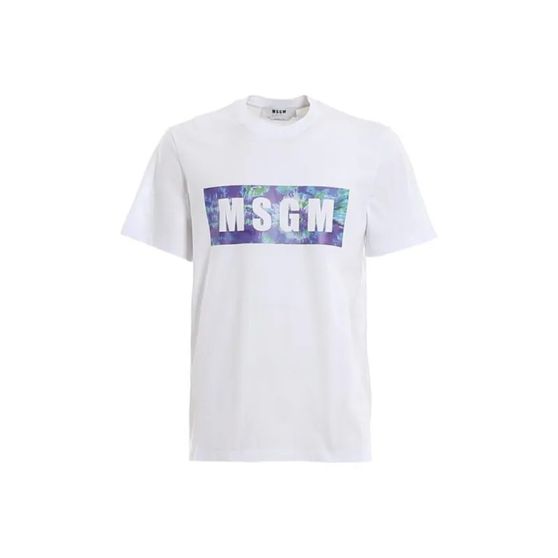 MSGM T Shirts Men White-0
