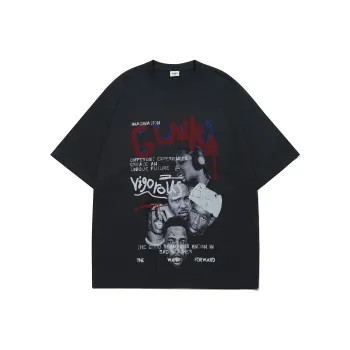 Guuka T Shirts Unisex Dark Gray