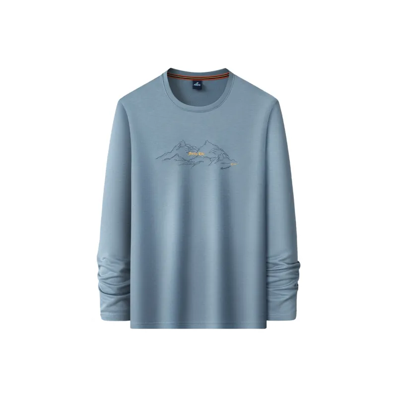 FORTEI T Shirts Men Pea Green-0