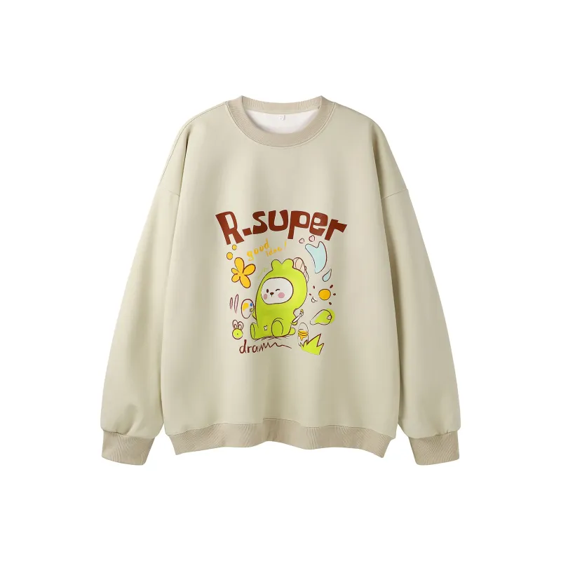 R.super X Monster Letter Co branded Series Sweatshirts Unisex-6